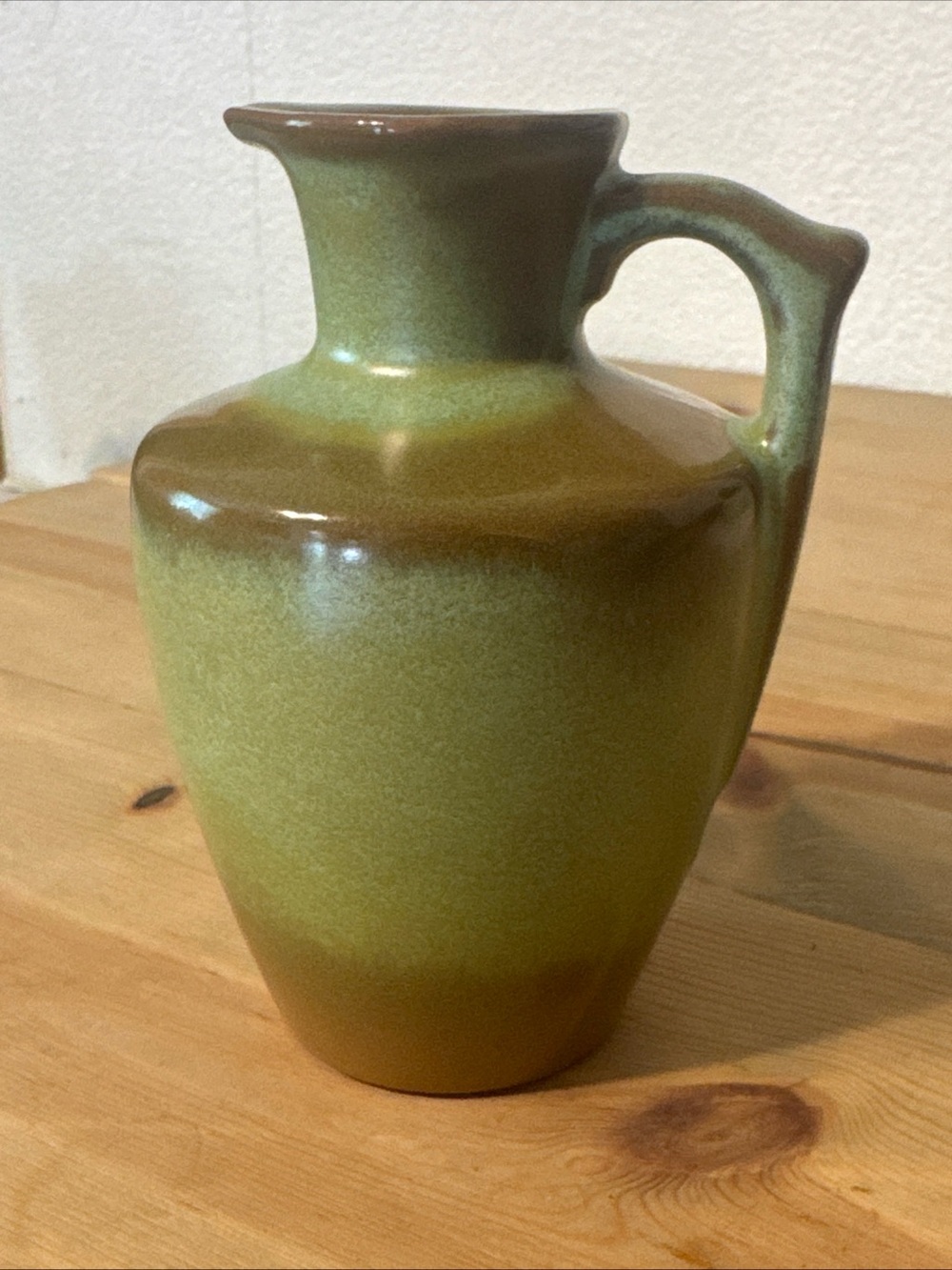 mid-century vintage Frankoma Pottery small pitcher/jug (specifically model #838)